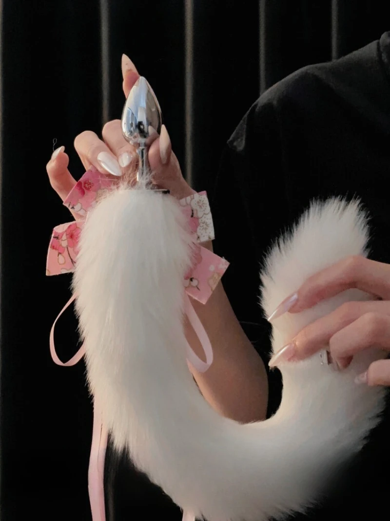 

Чувственный плюшевый бант Pure Desire Girl, милый и игривый хвост для пар, идеально подходит для развлечений и чувственных ролевых игр, идеальная дата