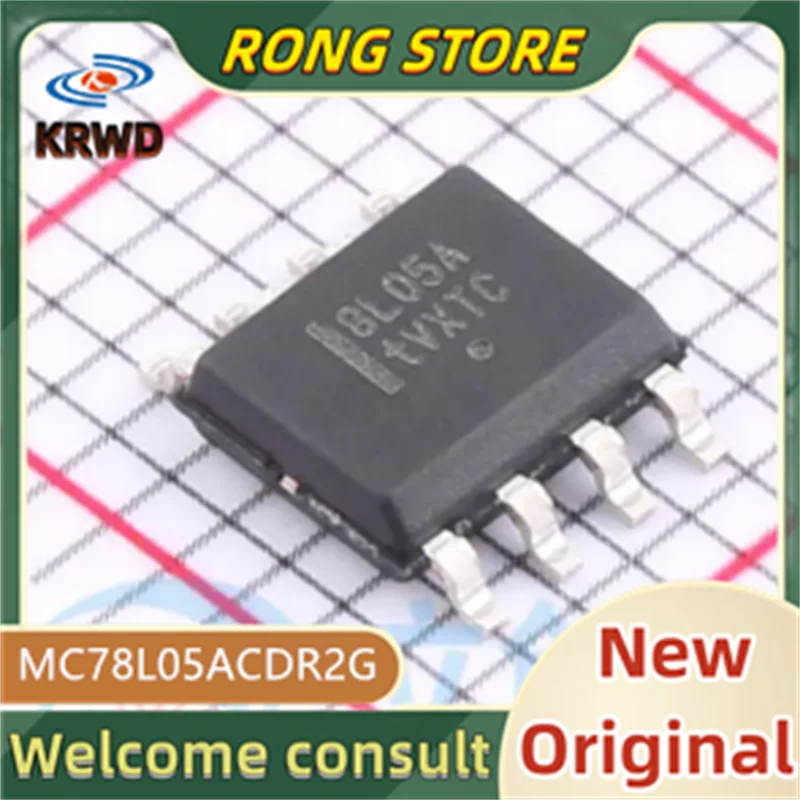 30PCS 8L05A New and Original MC78L05ACDR2G MC78L05ACDR MC78L05AC MC78L05AC