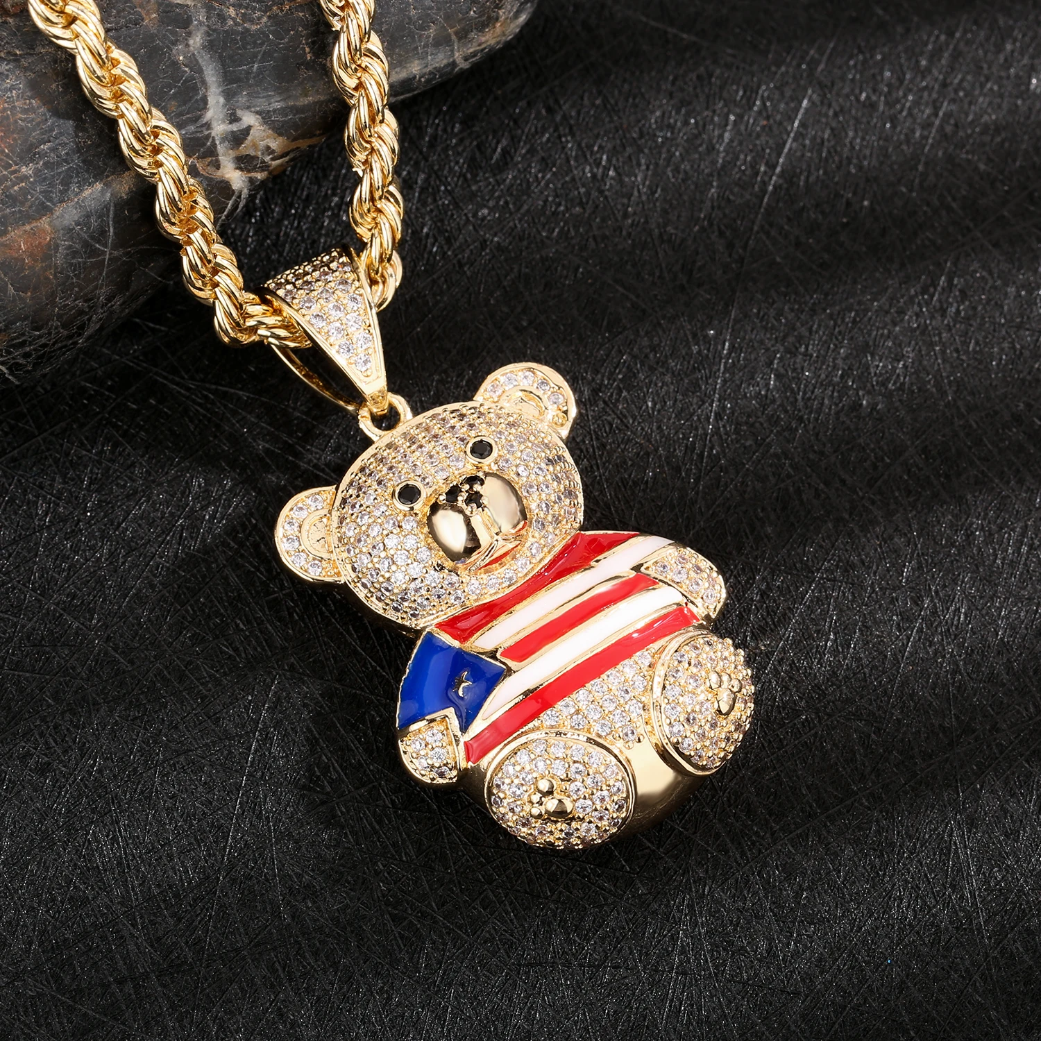 VCT Hapiship Diy Hp266 Fashion Animals Copper Hiphop Rock Charms Phone Charms The Price Of