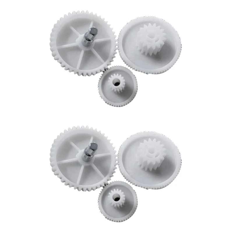 

6PCS Household Meat Grinder Plastic Gears Replacement S/M/L Gear For Household Meat Grinder Repair