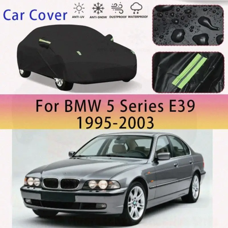 

For BMW 5 Series E39 1995 2003 Outdoor Protection Waterproof Dustproof Full Snow Sunshade Car Covers