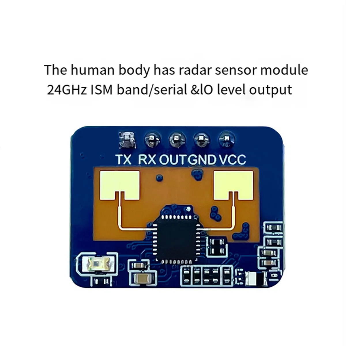 Módulo de detecção de movimento do sensor de radar de presença humana 24G mmWave LD2410C