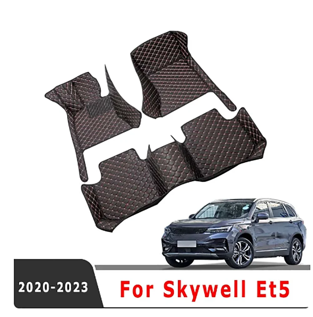 For Skywell Et5 2024 2023 2022 2021 2020 Auto Interiors Accessories Foot Rugs Products Automobiles Replacement Car Floor Mats