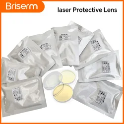 Briserm Laser Lens Protective Windows 27.9x4.1 34x5 37x7 Optical Glasses for Raytools BOCI Bodor Precitec Fiber Cutting Head