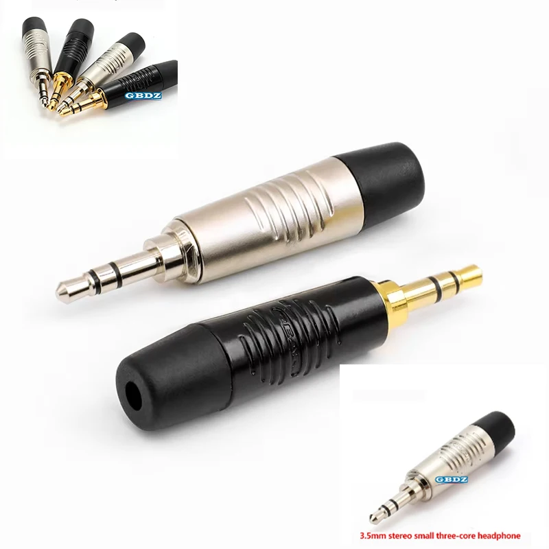 

3.5mm Jack RTP3C Metal Shell Headphone Stereo Plug Earphone Welding Repair Plug