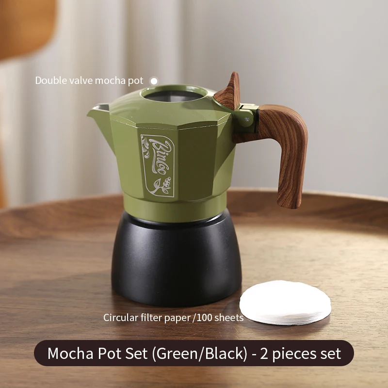 Green Black 2pcs