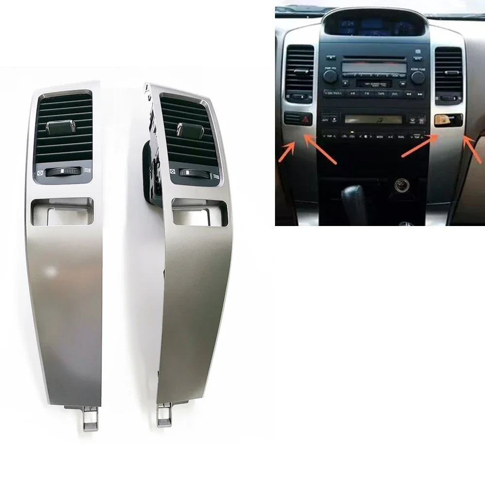 

Для Toyota Land Cruiser 2004-2006 правая/левая боковая панель автомобиля, розетка для кондиционера, рамка для вентиляционных отверстий кондиционера, панель