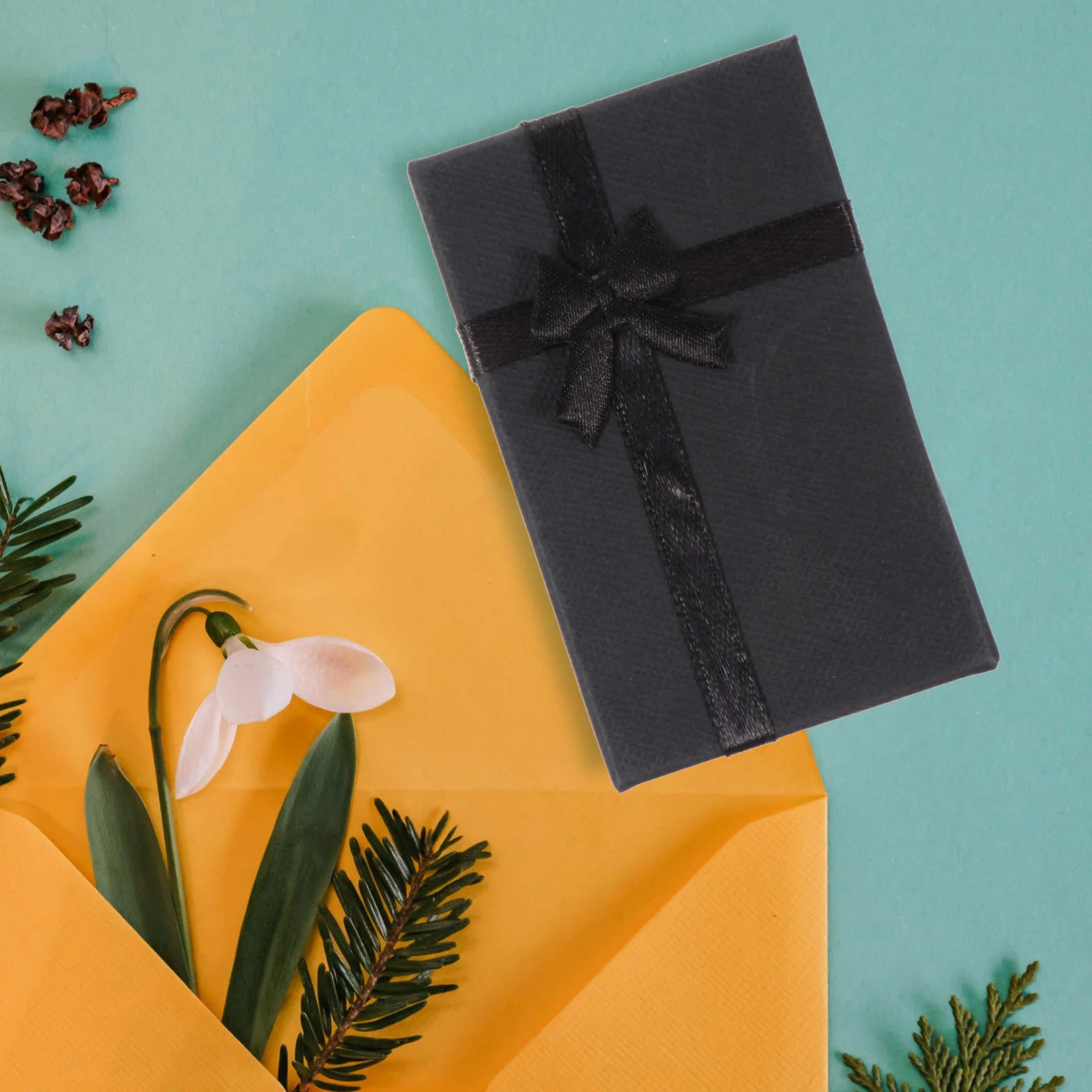 

Surprise Bow Jewelry Box Christmas Gift Boxes with Lids Tie Paper Jam Bridesmaid