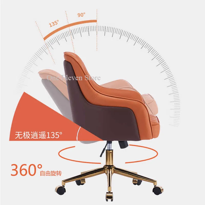 Cute Vanity Recliner Chair Swivel Designer Cool Swivel Reclining Luxury Salon Chair Barber Chaise De Bureaux Balcony Furniture