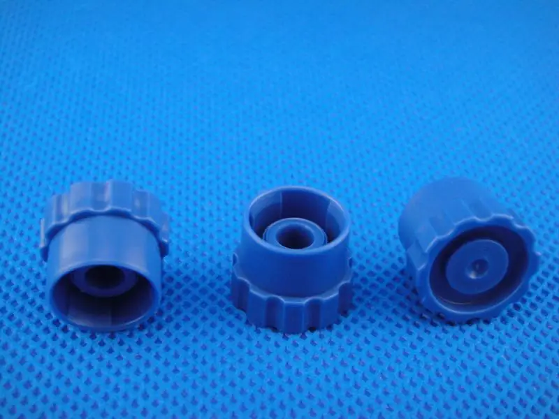 Imagem -05 - Seringa Parar Tip Cap Luer Lock Seringa Parafuso Pontas de Precisão Dispenser Líquido Agulhas Medidor Round Plug Cap 10025 Pcs