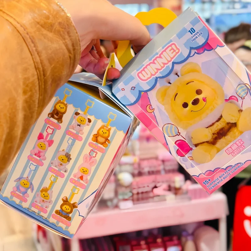 

New Genuine 2025 Products Mischievous Little Bear Party Surprise Blind Box Vinyl Plush Bag Pendant Accessories Trendy Toys Gifts
