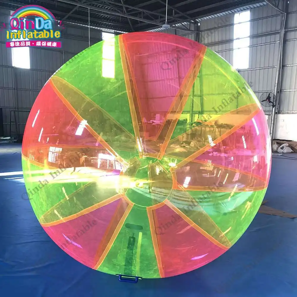 

Water Park Toys Inflatable Water Walking Ball 2m Diameter Beautiful Inflatable Dance Ball For Stage Show