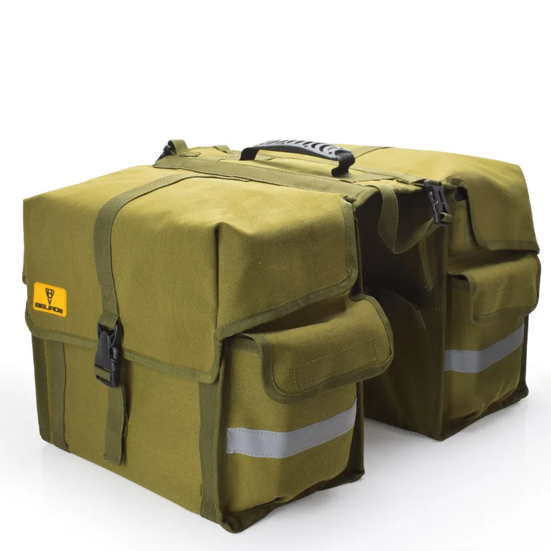 

Heavy-Duty Bicycle Rear Rack Bag – Spacious & Rainproof for Mountain Biking