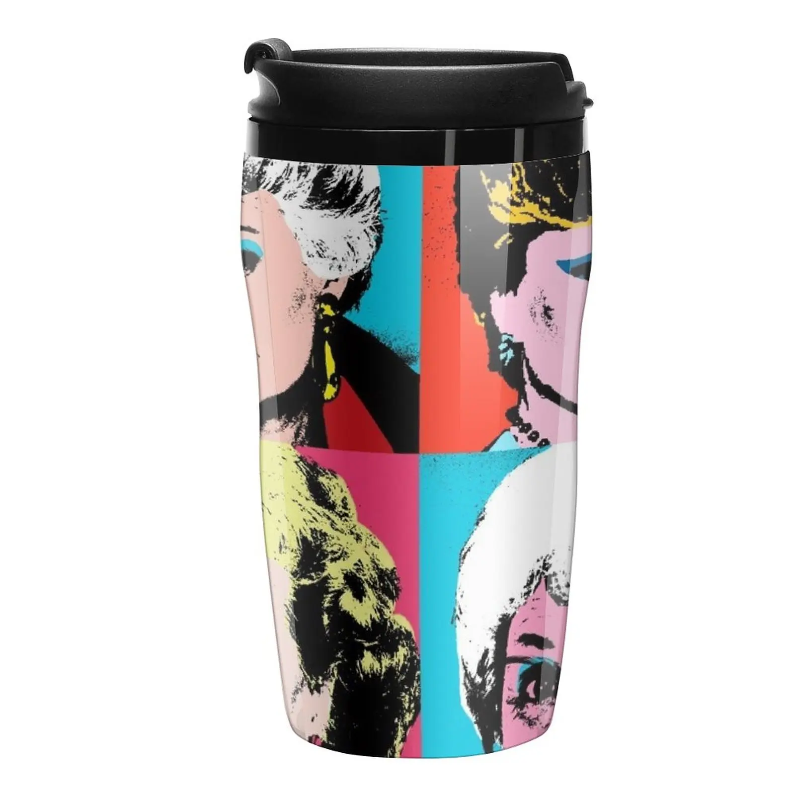 New Golden Warhol Girls Travel Coffee Mug Coffee Accessories Coffee Bowls Glasses For Coffee