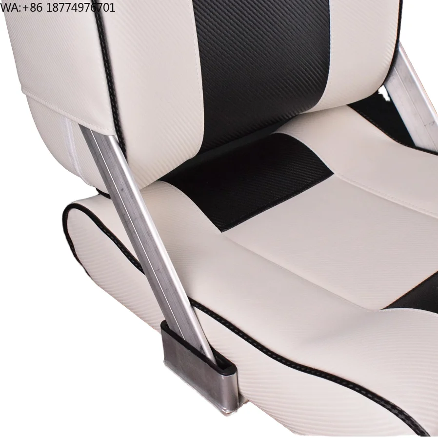 

Сиденье для лодки Deluxe Sport с откидной спинкой, из прочного винила морского класса, сертифицировано ISO9001, от Allshine Marine, для использования на воде