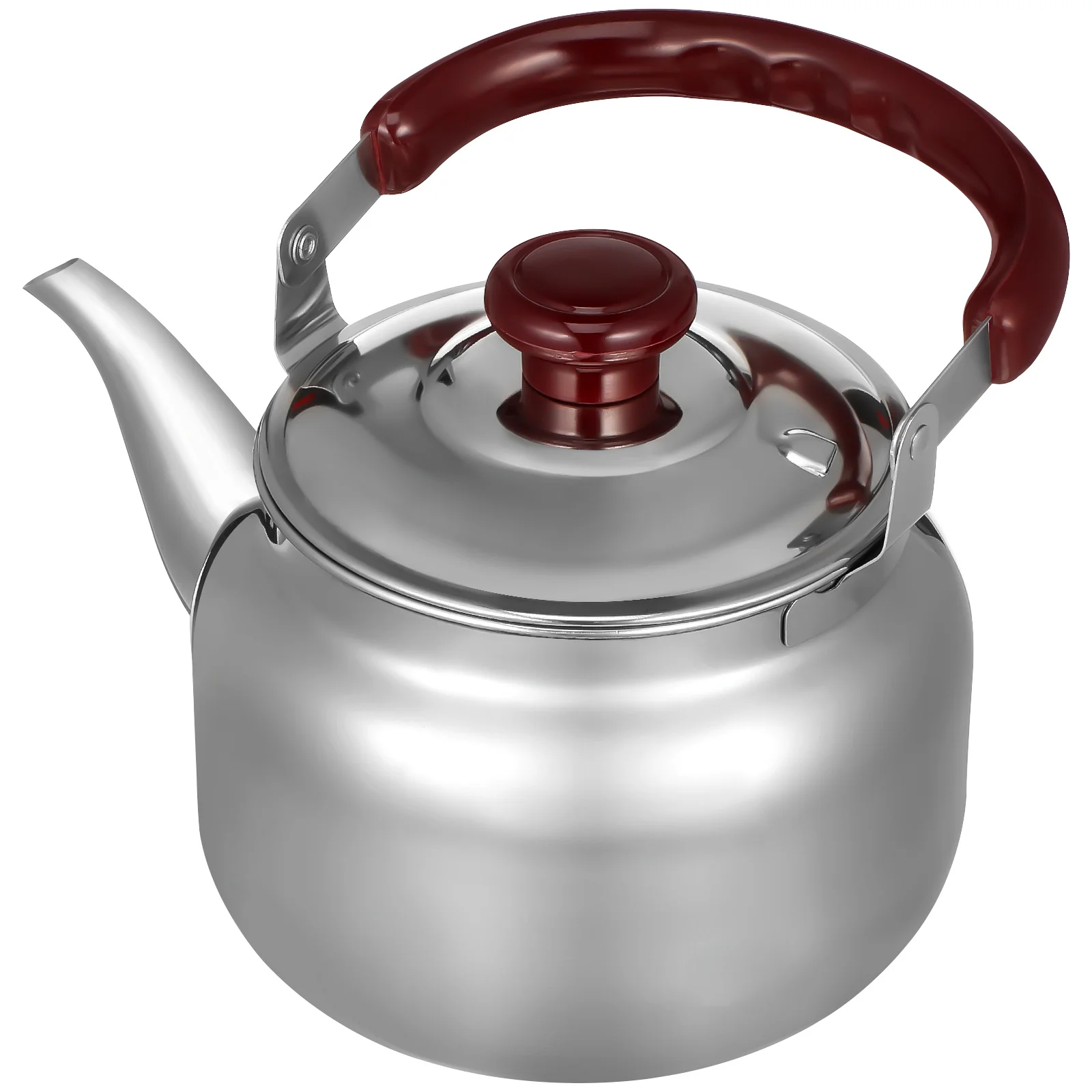 

Household Stainless Steel Whistling Kettle 1000Ml Large Capacity Thickened Handle Tea Pot Suitable for Stove Top Boiling Water