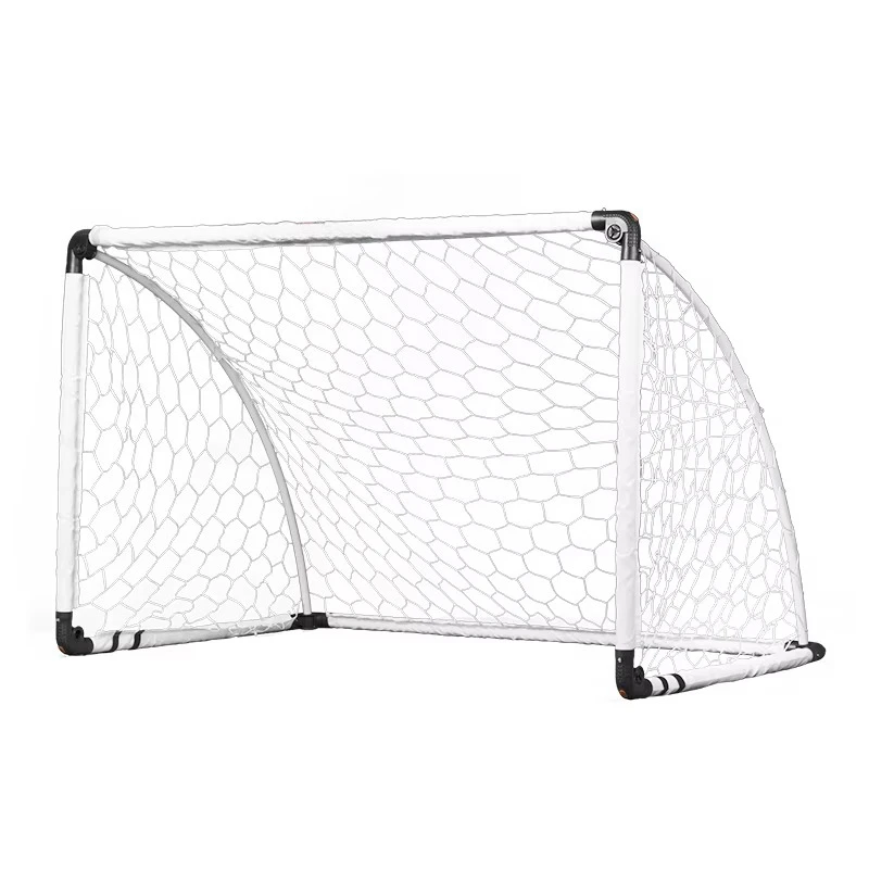

Portable foldable football goal with tote bag, oversized for indoor and outdoor football training