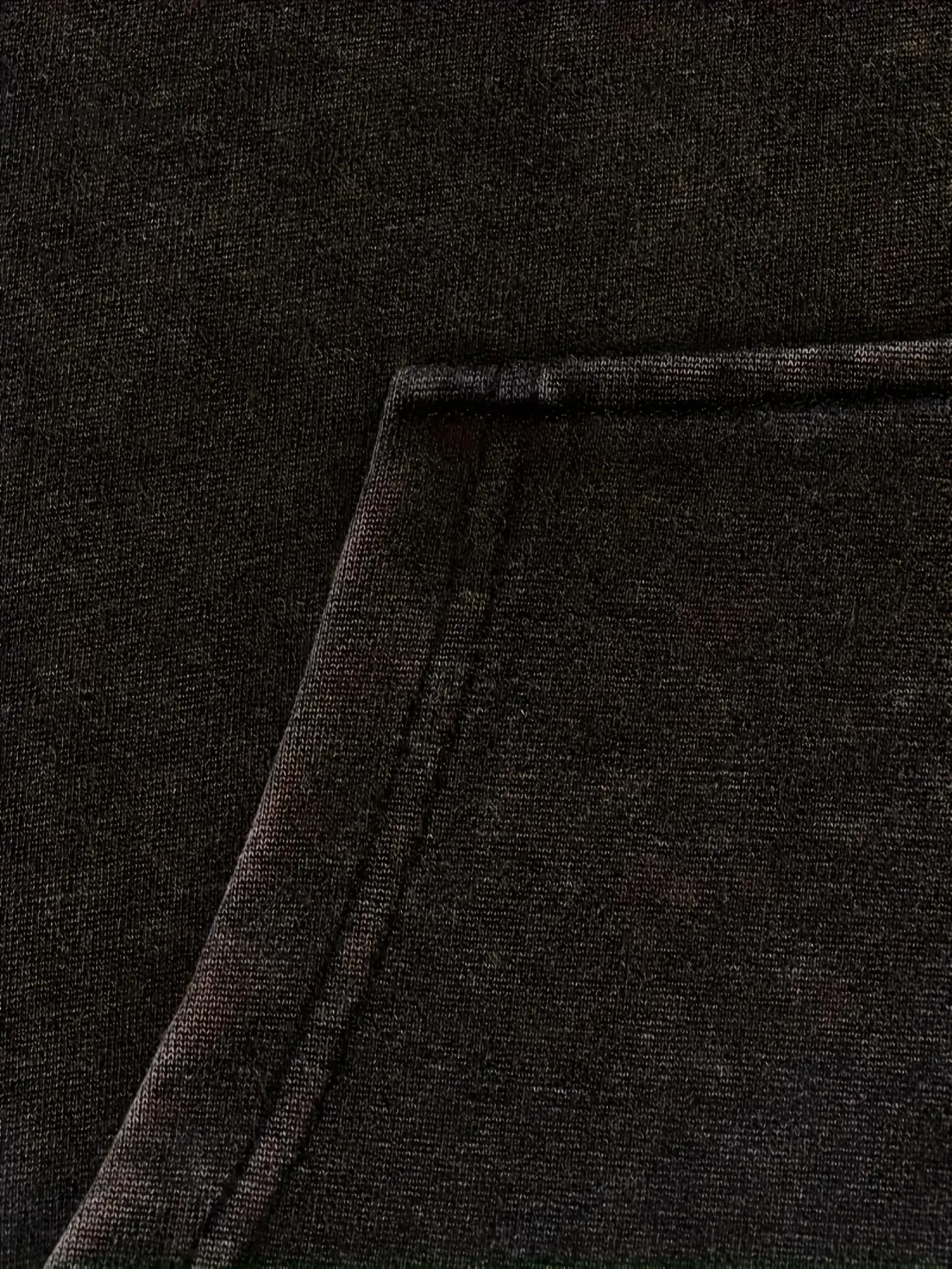 เสื้อฮู้ดวินเทจผู้ชายแบบฟอกสีพร้อมลายกราฟิก Bowman 53 - สีดำแบบดิสเทรส สไตล์ลำลอง ทรงปกติ แขนยาว