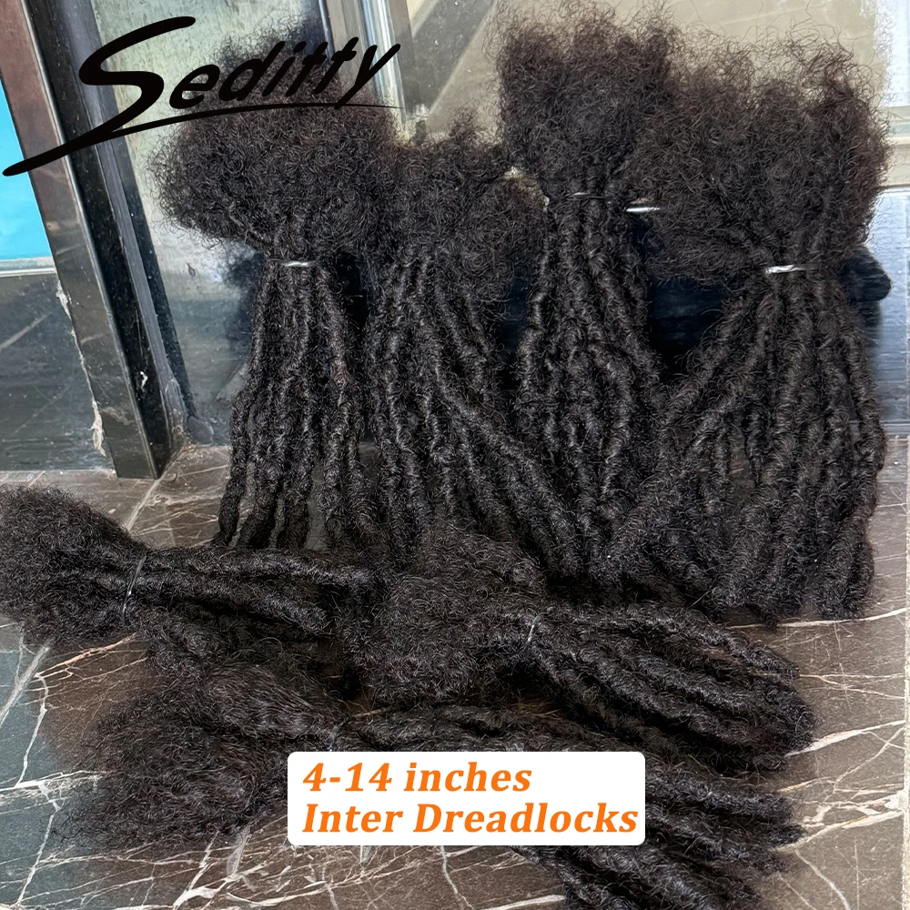 

Inter дреды, человеческие волосы, наращивание локонов, плетение волос, наращивание волос крючком, ширина 0,6, мягкие локоны для мужчин, женщин, детей