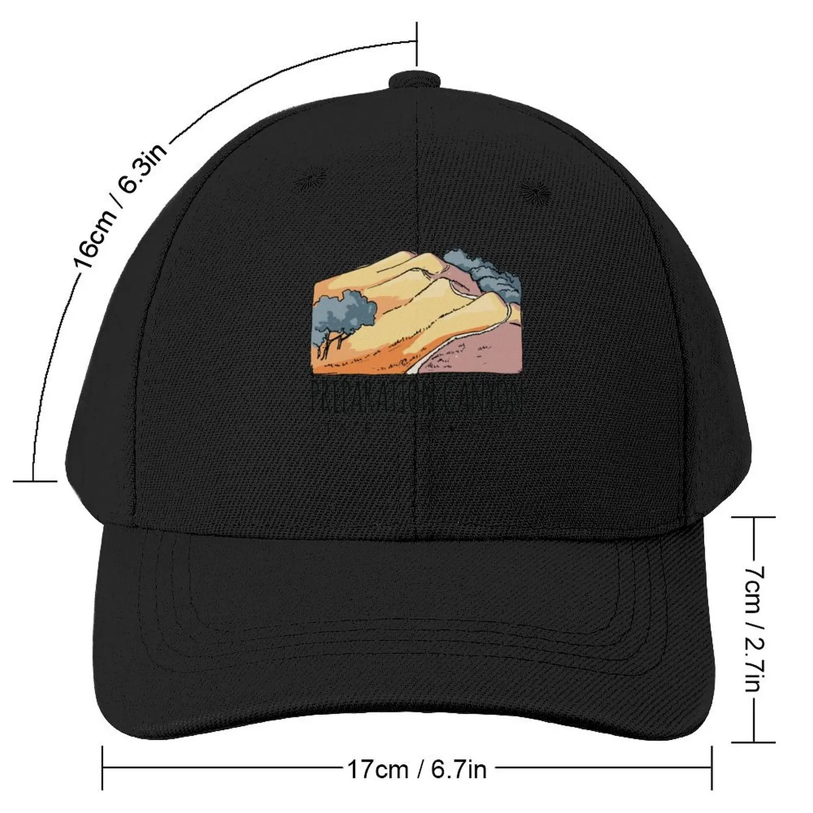 Preparation Canyon State Park Baseball Cap Anime Kids Hat Cosplay Ball Cap Women's Hats For The Sun Men's