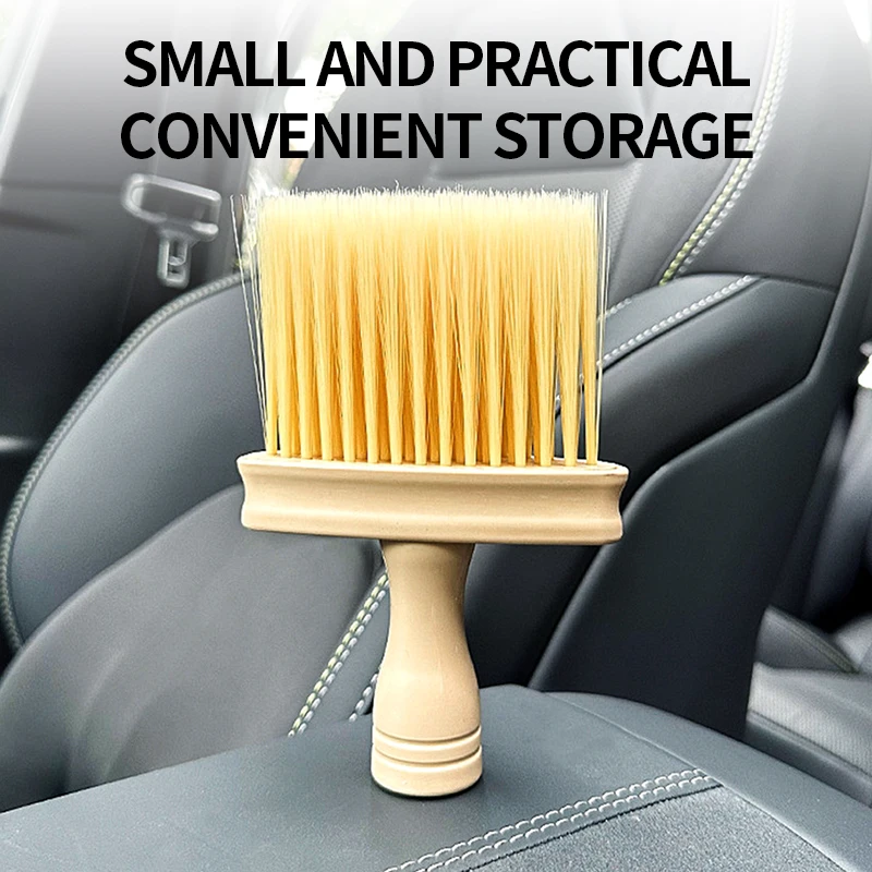 Car Wash Brush Dust Remover Car Air Conditioner Outlet Dust Removal Brush Soft Bristles Brushes for Car Cleaning Tools