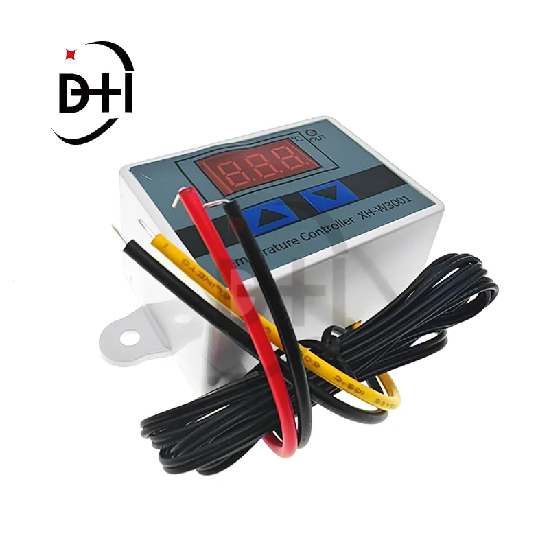 12V/ 24V/ 110V /220V W3001 Digital LED Temperature Controller 10A Thermostat Control Switch Probe XH-W3001