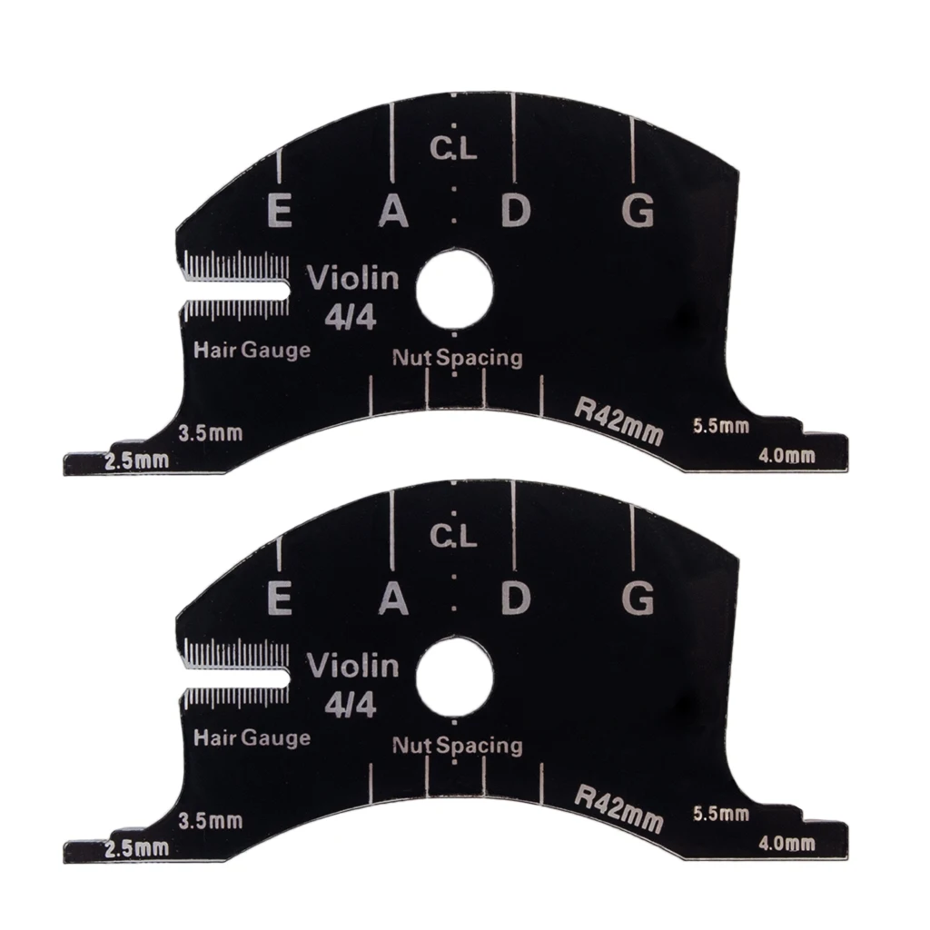 Violin Bridges Multifunctional Mold Template For 4/4 Size   Repair Reference Tool Fingerboard Scraper Making Tools