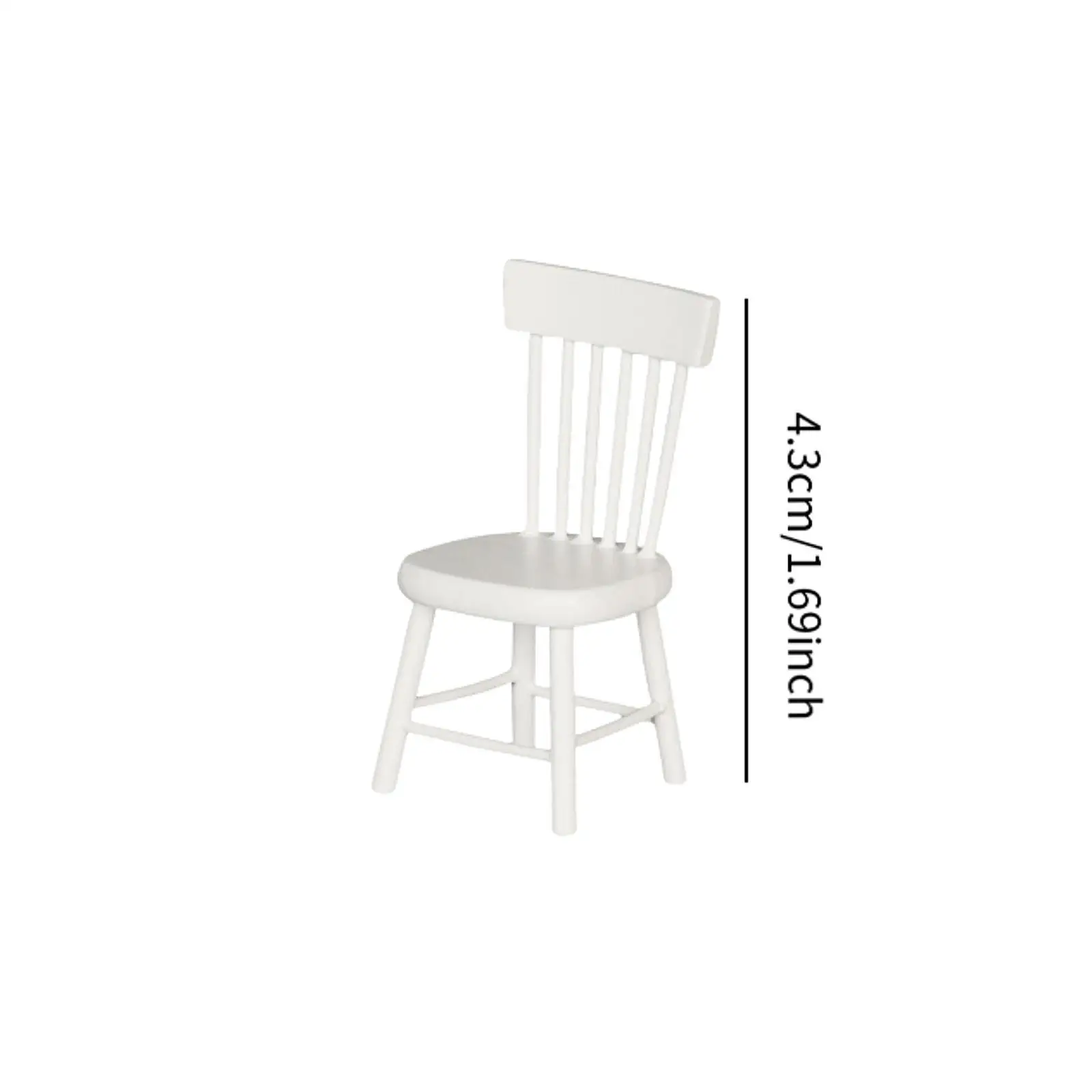 1:12 cadeiras de mesa para casa de bonecas móveis brinquedos acessórios para casa de bonecas realistas