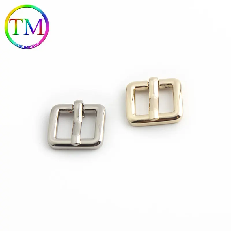 

10-50Pcs Customized Metal Turn Buckle Rectangle Shape Single Pin Buckles For Diy Bag Adjuster Buckle Accessory