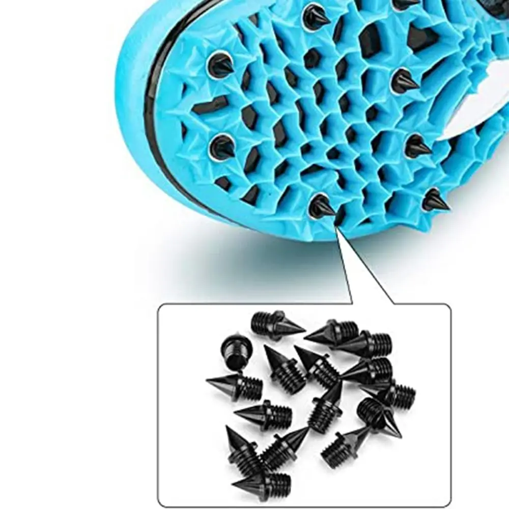 

20 шт. 20 шт. легкоатлетические беговые шипы 1/4 дюйма, карбоновые шипы с гаечным ключом для гусеничной обуви