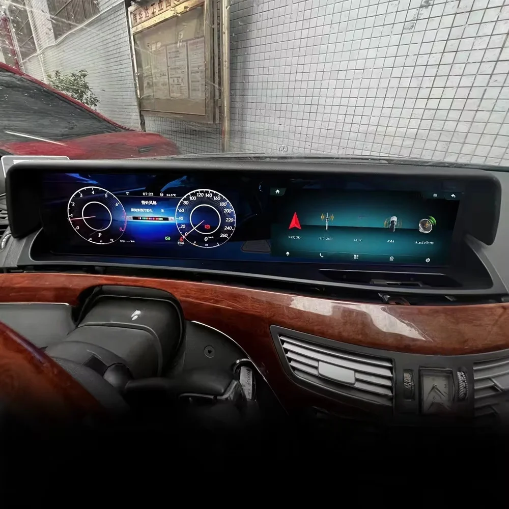 Car Radio For Mercedes Benz S Class W221 CL W216 2005-2013 Car Multimedia Video Player GPS Navigation Carplay Unit Long Screen - Image 5