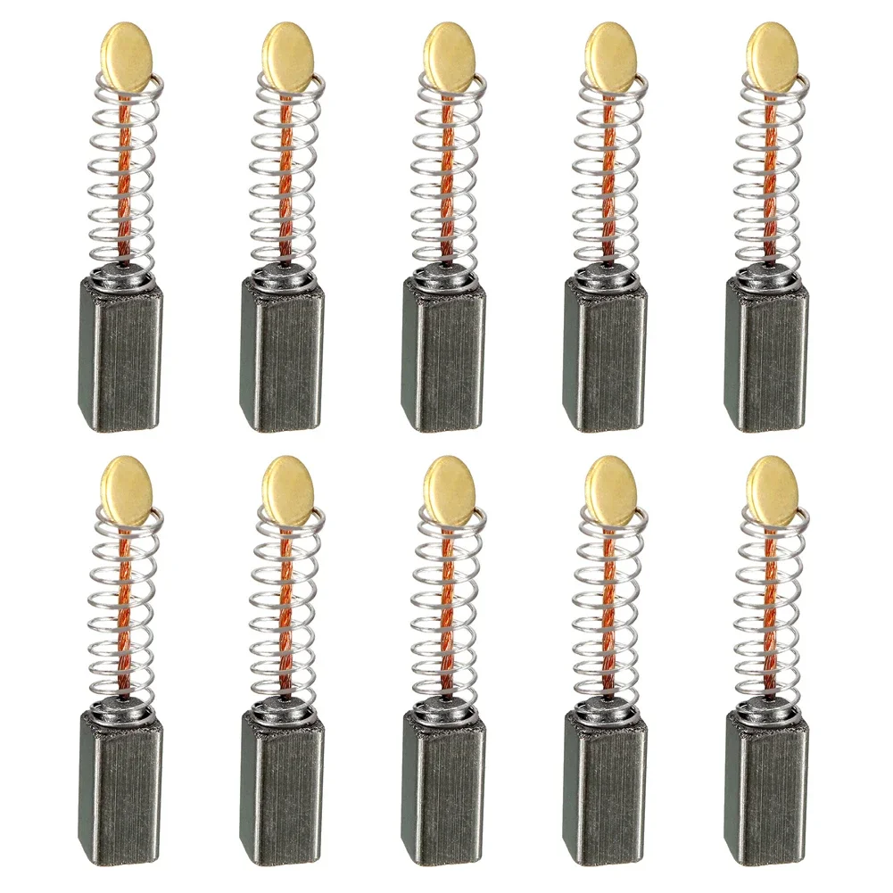 2/4/10 шт. угольные щетки для электродвигателей 10x5x5 мм/16 мм X13 мм X 6 мм/16 мм x 13 мм x 6 мм, запасная часть угольной щетки