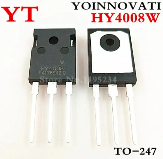 

100 шт./лот HY4008W HY4008 4008 TO-247 IC лучшее качество.