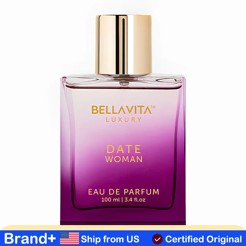 

Bellavita Luxury DATE Eau De Parfum 3.4 Fl.oz Long Lasting Body Spray for Women Luxury EDP for Date & Work Birthday Gift