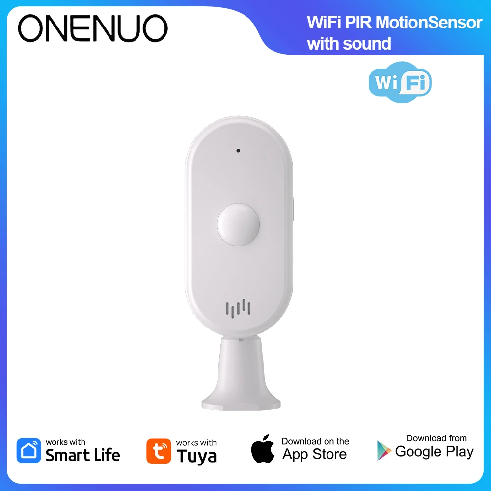 Tuya WiFi PIR-bewegingssensor Menselijk lichaam detecteert sensor Smart Life Infrarood PIR-sensor voor thuisbeveiliging