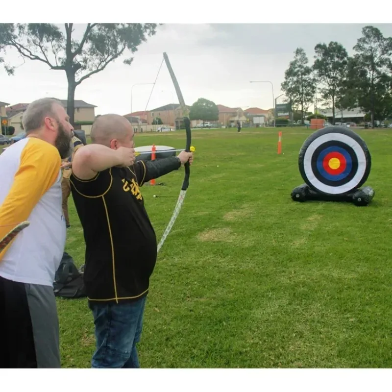 Inflatable Football Shooting Target Archery Tag Goal Soccer Dart