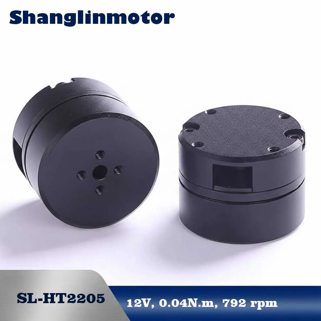 HT2205 Micro Brushless Gimbal Motor with AS5600 AS5048A Magnetic Encoder 12V 800RPM for FPV Drone Camera Pod Pan Tilt Stabilizer