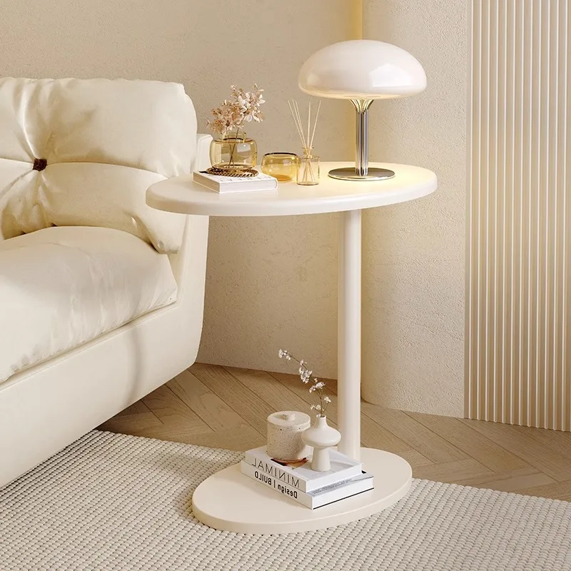 

A few small coffee tables by the sofa, a few corner bedrooms, bedside tables, and a small table by the bed.