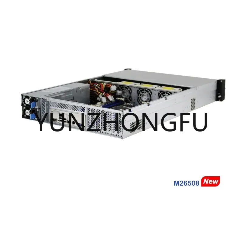 2U 8bays 650MM 8 HDD Hotswap Chassis New quick Tooless Design Hot-swap Rack Storage ATX Server Case Option 4 Kinds of Backplane