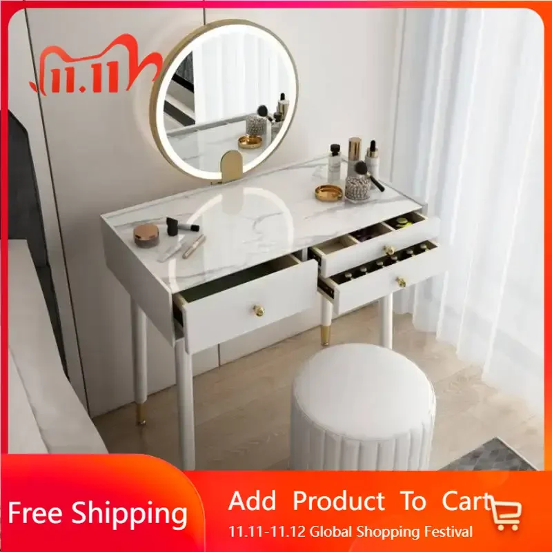 

Salon Bedroom Dressing Tables Simple Apartment Bedroom Dressing Makeup Table Luxury Service Schminktisch Postmodern Furniture