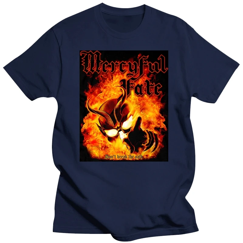 Mercyful Fate Don't Break The Oath Adult T-Shirt -Danish heavy metal band goth