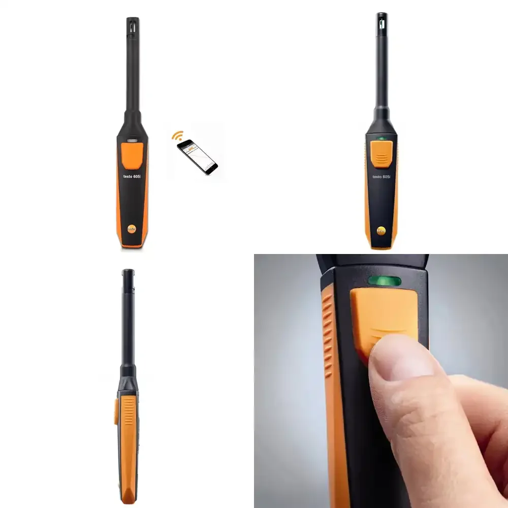 Testo 605i - Temperature and Humidity Meter with Smartphone Operation 0560 1605