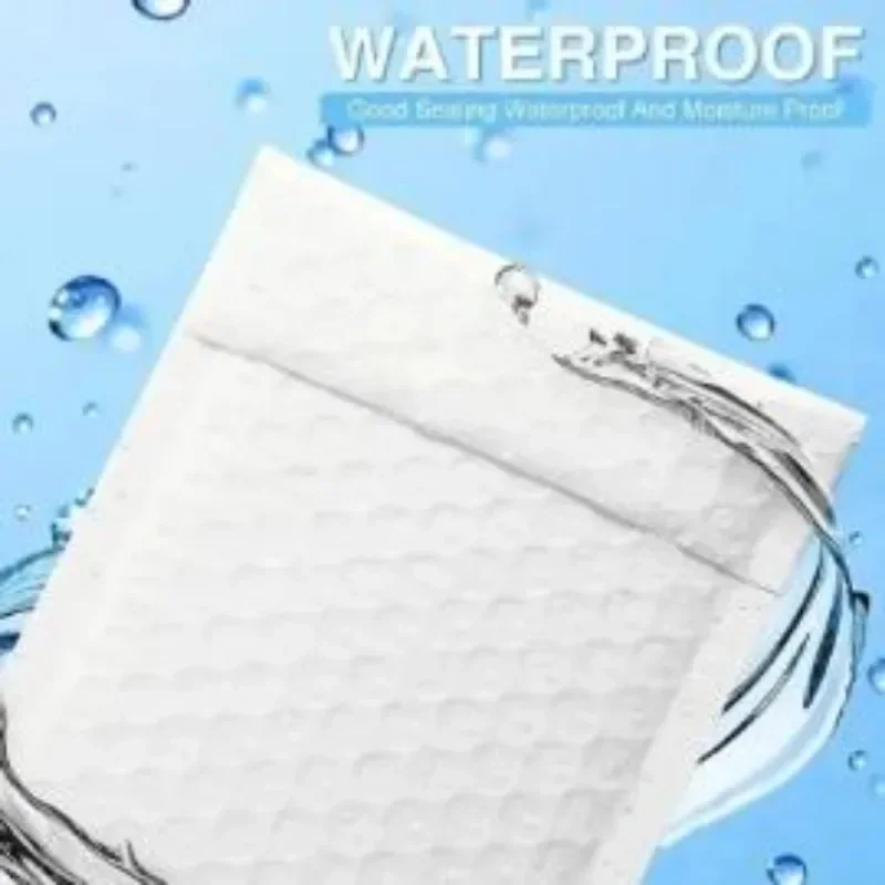 200/10pcs Pearlescent Film Bubble Envelope Bag Waterproof Foam Adhesive Self Seal Packing Bags Courier Mailers Pack Storage Bag