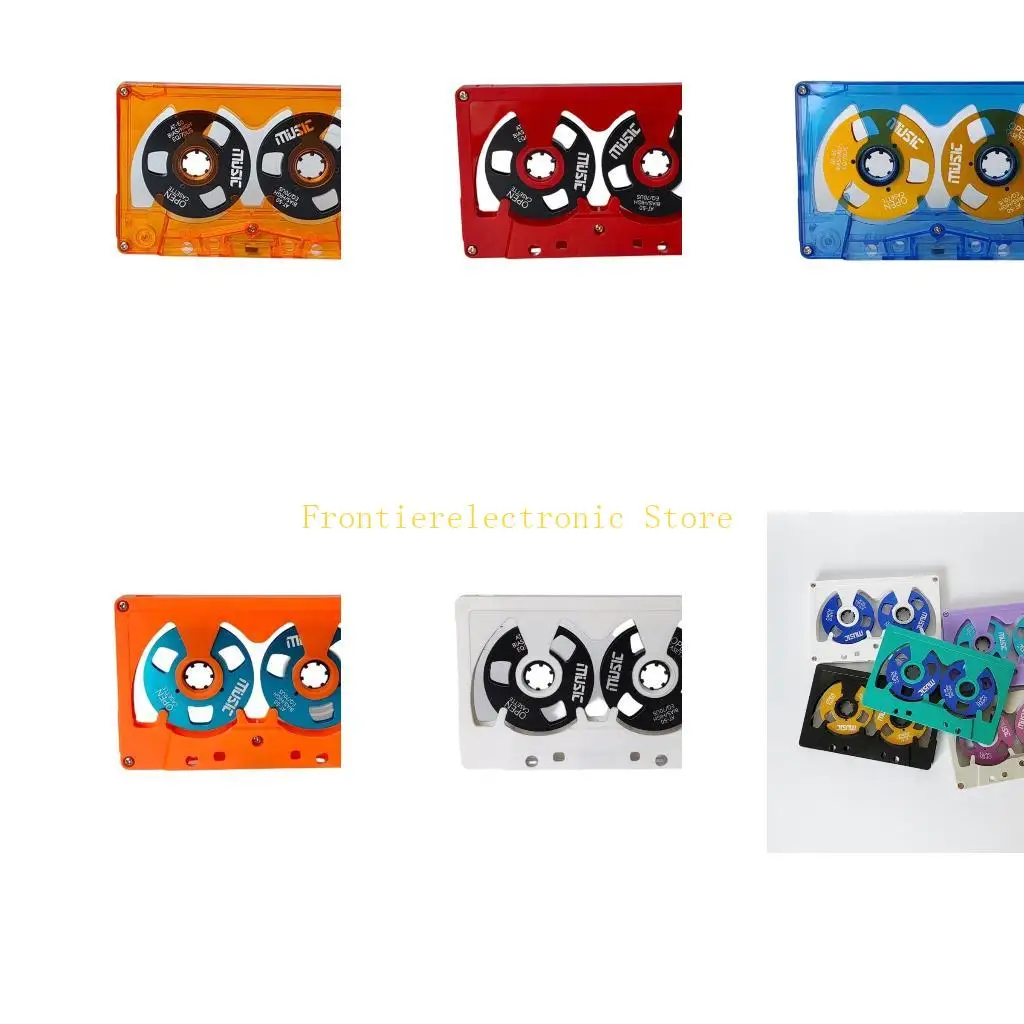 G8DB Open Reel ABS Blank Cassettes Tape 45min Total Time High Fidelitys Audios Performances Environmentally Safe HiFi Quality