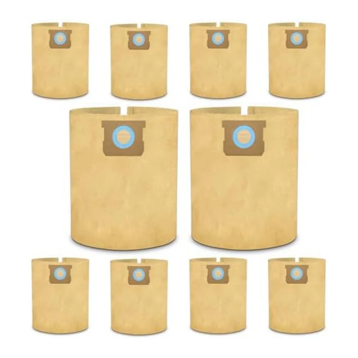 

A07G-DXVA19-4102 Vacuum Bag for 12-16 Gallon Wet/Dry Vacuum, Disposable Dust Filter Bag, DXV12P DXV14P DXV16P DXV16PA