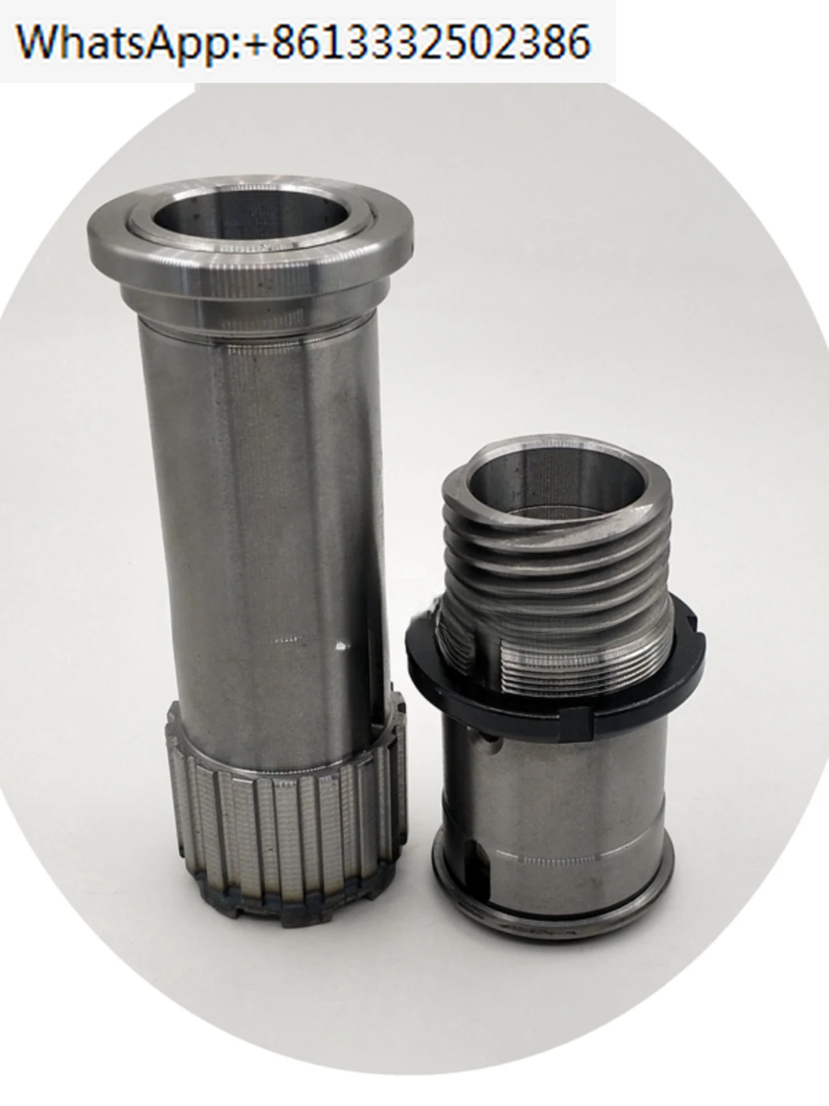 Milling machine accessories, clutch spindle, upper and lower spline sleeve, machine tool combination teeth No.3-4-5