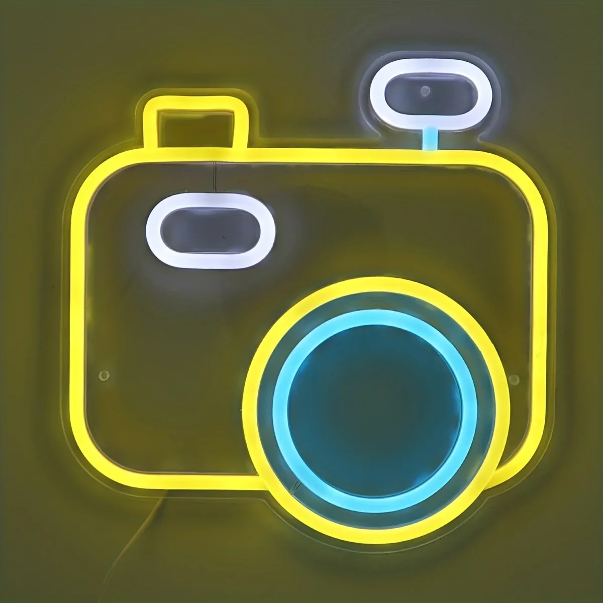 Decorazione personalizzata lampade al Neon Art Wall Hanging Decor Camera life Led Neon Lights Sign for Wall Room Store regalo di compleanno insegna al Neon