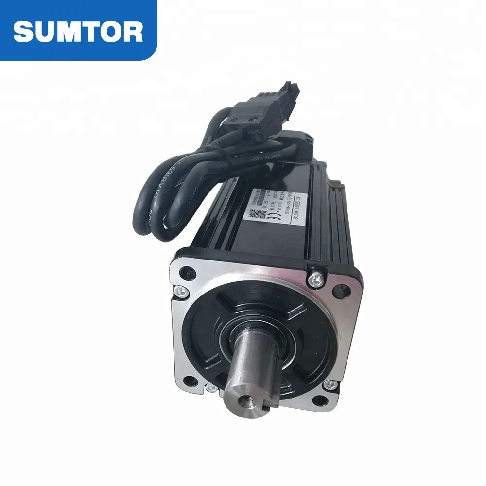 Servo motor ac 750w 220 volts 80st rohs 3 fases ac monofásico máquina de balanço servomotor 750w 0,4kw 400w 3000rpm com driver