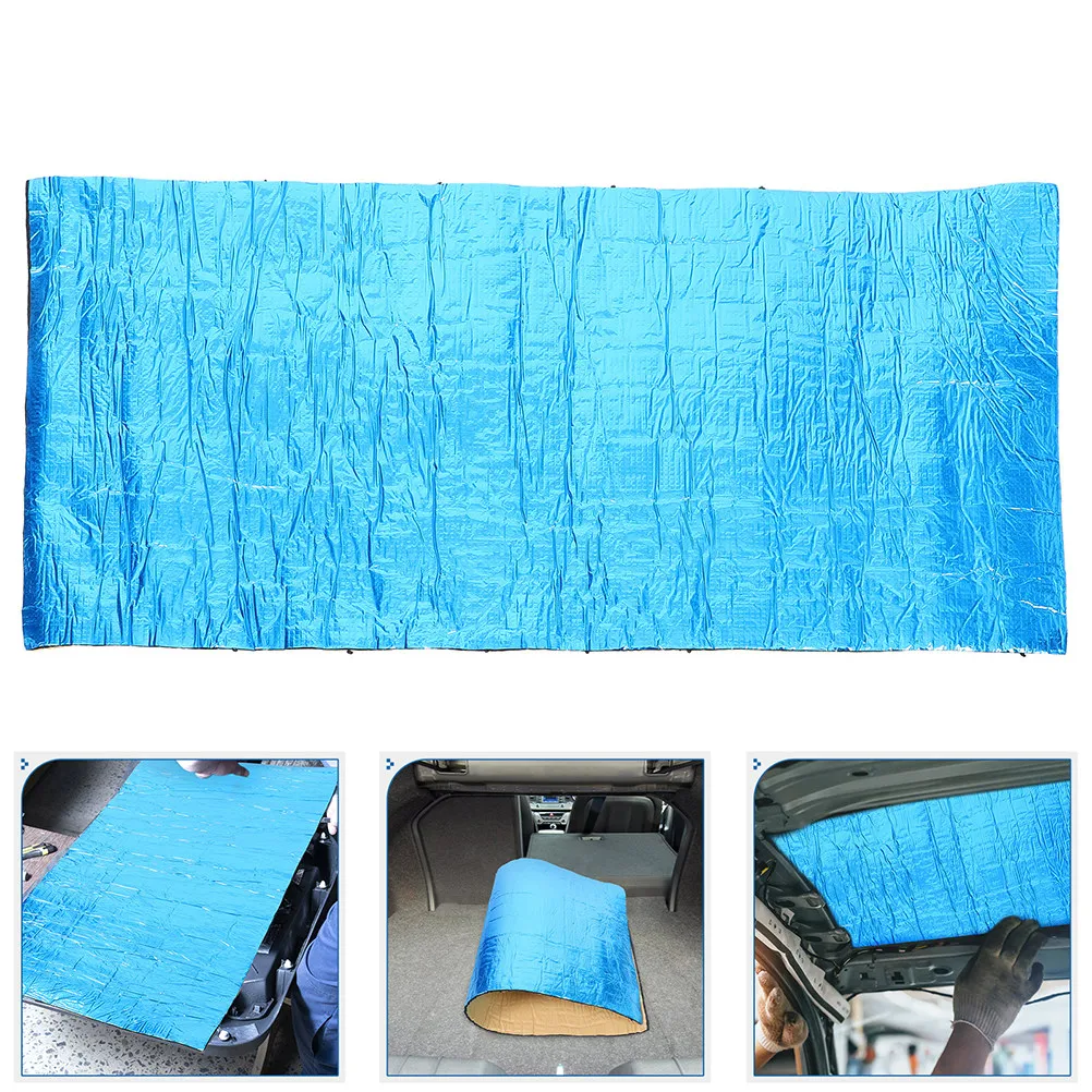 Car Sound Deadening Mat High Efficiency Noise Reduction Thermal Barrier Auto Heat Insulator Sound Absorption Dampening for Hood