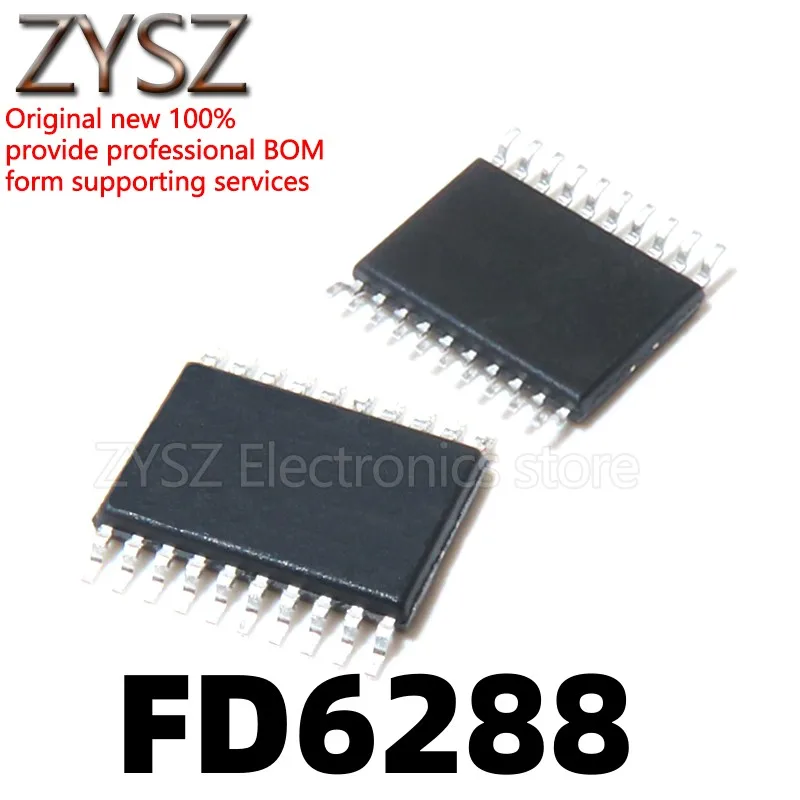 1PCS FD6288 FD6288T SMD TSSOP20 aircraft model electric tuning chip IC